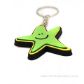 Soft PVC 3D Cartoon Star Promotional Key Chains